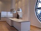 Interiér koupelen a moderní kuchykou ást navrhoval italský designér Stefano