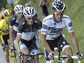 Alberto Contador byl v posledn horsk etap Tour de France velmi aktivn