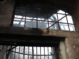 Nsledky poru v arelu firmy Weiler v Holoubkov na Rokycansku