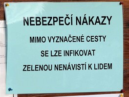 Skoro 200 obyvatel obc Nrodnho parku umava se vydalo na protestn prvod