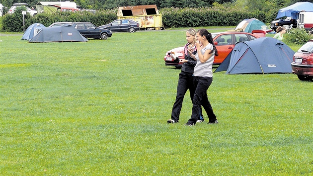 Do kempu ivohoti pijelo výrazn mén lidí, ne v lét obvykle jezdí.