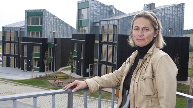 Eva Riegertová ze spolenosti Keilberg Meadows v areálu Klínovecké louky