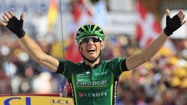 JUPÍ. Francouzský cyklista Pierre Rolland vyhrál 19. etapu Tour de France.