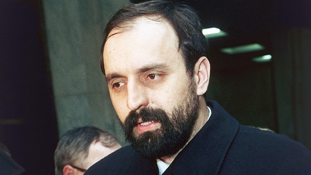 Bývalý prezident Republiky Srbská Krajina Goran Had�i� na snímku z února 1993