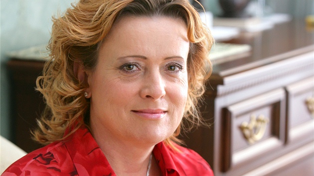 Alena Vitásková, bývalá generální ředitelka společnosti Transgas.