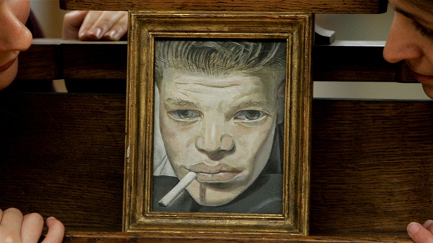 Lucian Freud: Kouící chlapec