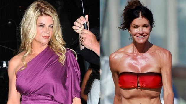 Kirstie Alley a Janice Dickinsonová