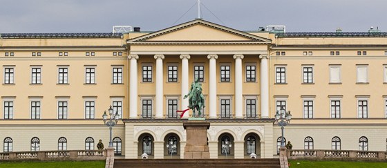 Norský královský palác.