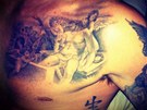 David Beckham ukázal tetování