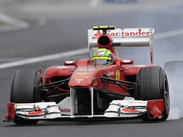 Felipe Massa dojel ve Velké cen Maarska estý.
