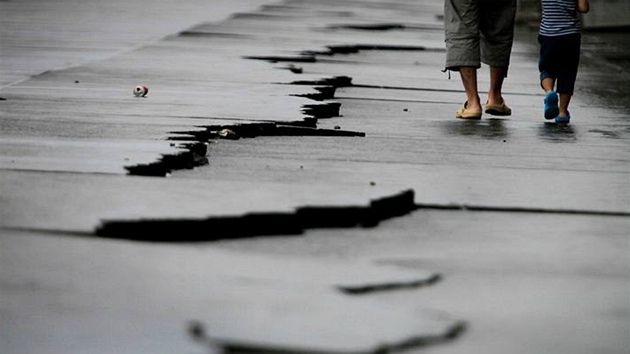 Zemtesení v Japonsku (11.8.2009)