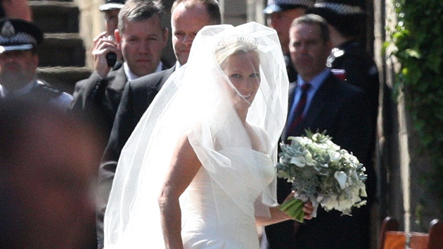 Zara Phillipsová se vdala za ragbistu (30. ervence 2011).