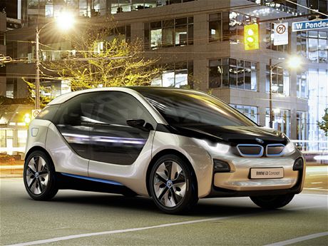 BMW i3 koncept s elektrickm pohonem