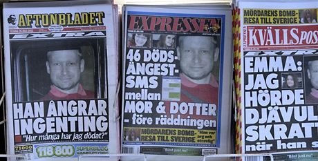 Norský atentátník Breivik postílel 77 lidí.