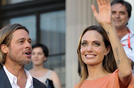 Angelina Jolie a Brad Pitt