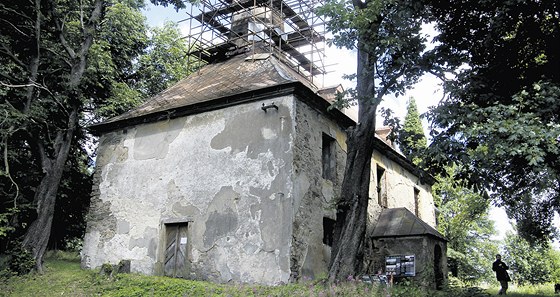 Gotický kostel sv. Petra a Pavla ve Volyni je jednou z nejcennjích památek