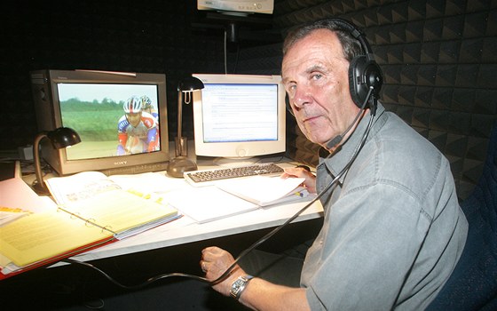 Sportovní komentátor Robert Bakalá (7. ervence 2005)
