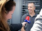 Astronaut Andrew Feustel odpovídá na dotazy redaktorky iDNES.cz. (2. srpna 2011)