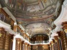 Barokní sál Národní knihovny v praském Klementinu