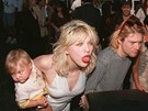 Courtney Love a Kurt Cobain s dcerou Frances Bean