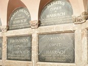 Interir hrobky Harrach v Horn Brann na Jilemnicku