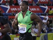 Jamajan Yohan Blake vyhrl na mtinku Diamantov ligy v Londn nejkrat