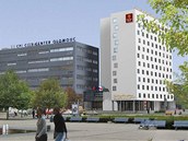 Vizualizace nové podoby hotelu Sigma v Olomouci