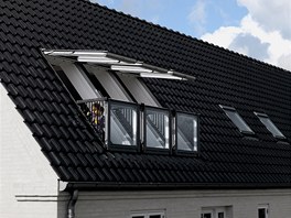 Sten okna Velux