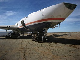 Pohled na rozezan Boeing 747