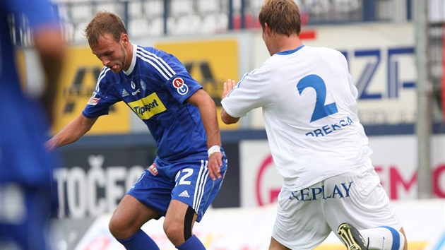 Ostravský Pavel Dreksa (vpravo) nechce pustit ke zpracování olomouckého Jakuba