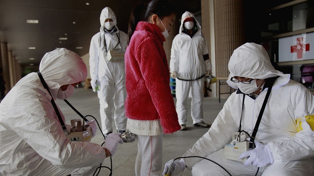 Odborníci mí výi radiace u malé holiky v japonské Fukuim. (24. bezna