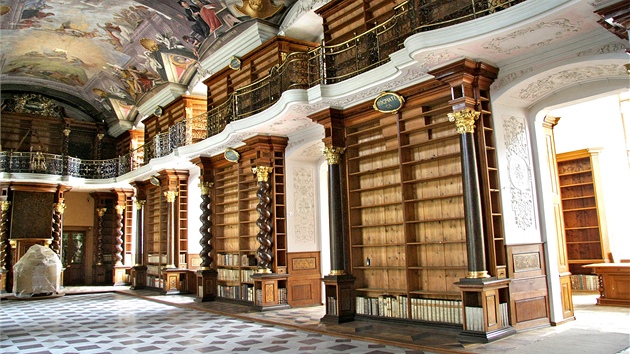 Barokn sl Nrodn knihovny v praskm Klementinu