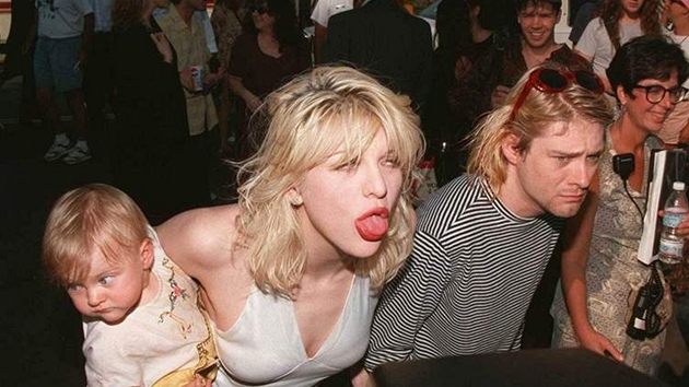 Courtney Love a Kurt Cobain s dcerou Frances Bean