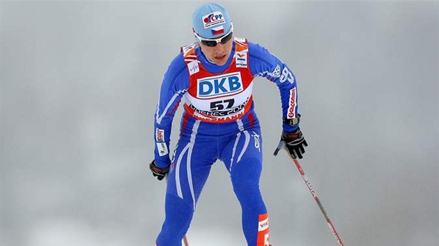 Helena Erbenová - eská lyaka Helena Erbenová pi souti sprintu.
