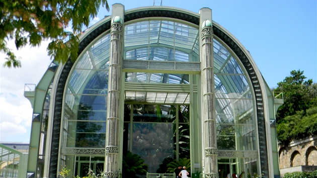 Jeden ze ty skleník Jardin des plantes