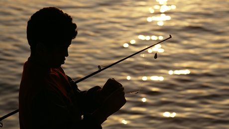 Noní rybaení je stále populárnjí, ne na kadém revíru je ale povolené.