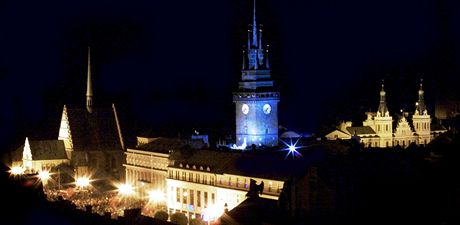 Historické centrum Pardubic se Zelenou bránou