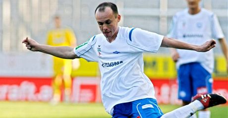 Václav Kolouek v dresu rakouského týmu FC Magna Wiener Neustadt