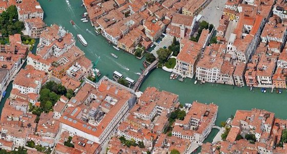 Benátský most Ponte dell'Accademia