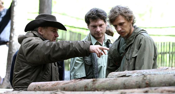 Reisr Tom Vorel a Tom Vorel junior - pi naten filmu Cesta do lesa.