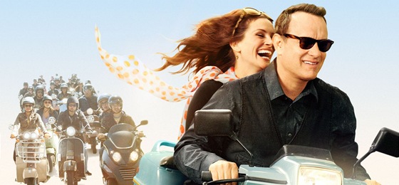 Tom Hanks a Julia Robertsová na plakátu k filmu Larry Crowne