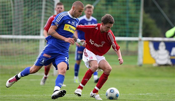 DRAMA V ZÁVRU. Fotbalisté Olomouce vedli v zápase Ondráovka Cupu nad