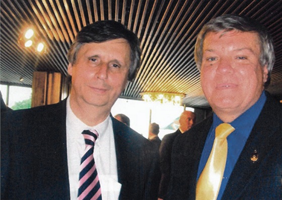Jaroslav Barták s bývalým premiérem Janem Fischerem