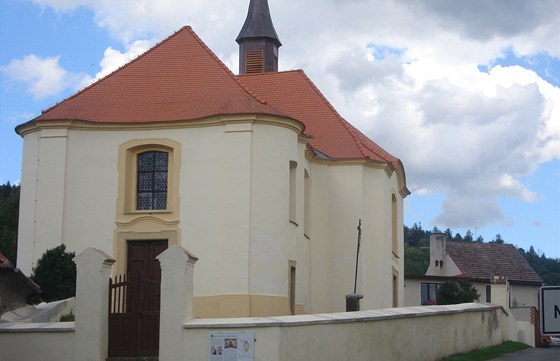 Kostel svatého Prokopa v Nezdicích. 