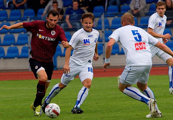 Ilustraní snímek z duelu Jihlava - Bohemians Praha