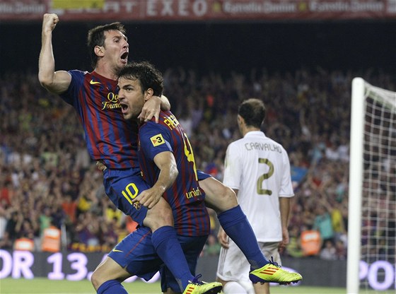 DÍKY, LEO! Lionel Messi dává rozhodující gól v odvet Superpoháru do sít Realu