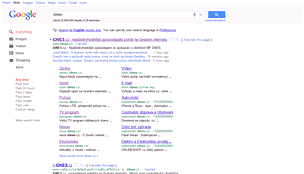 Automatické vyhledávání pi psaní dotaz na Googlu koní.
