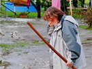 Vechovice a okolní obce na Perovsku zasáhla v sobotu veer po týdnu prudký
