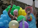 Pochod menin v rámci festivalu Prague Pride 
