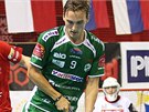 Milan Tomaík v dresu védského Dalenu (v zeleném) bojuje v semifinále Czech